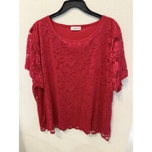 Calvin Klein Women's Short Sleeve Blouse